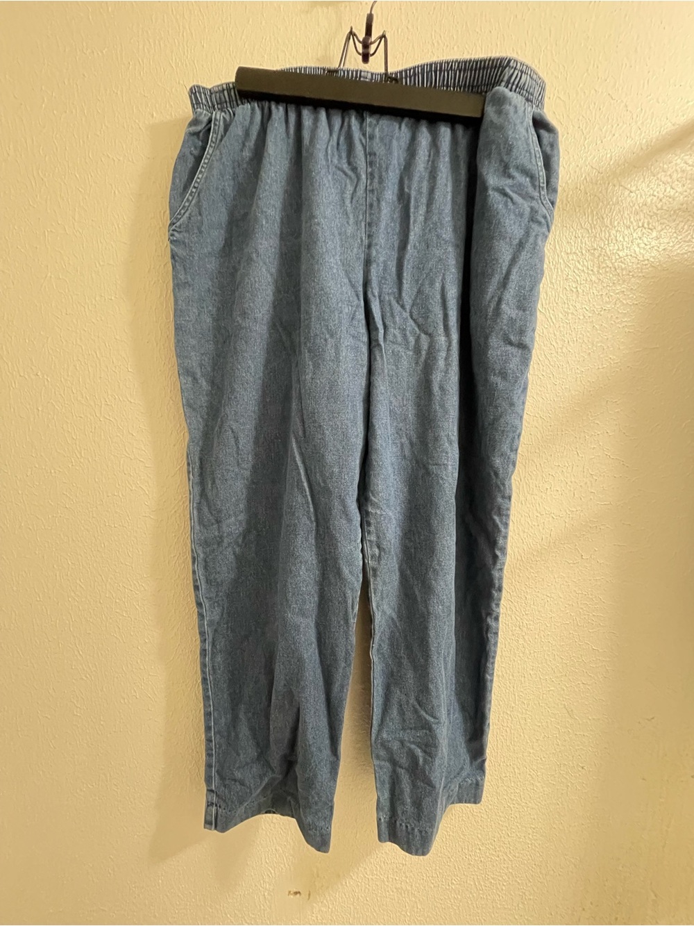 Classic Elements Light Blue Denim Jogger Pants A5